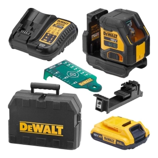 DeWALT DCLE34021D1 Křížový laser se zeleným paprskem, 2Ah baterie
