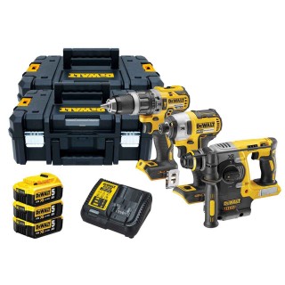 Kombinovaná sada DeWALT® 18,0 V-XR  DCK368P3T