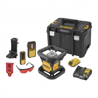 Rotační laser s olovnicí DeWALT, 18V - DCE079D1R