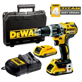 Příklepová vrtačka DeWALT® 18,0 V-XR  DCD796TID2