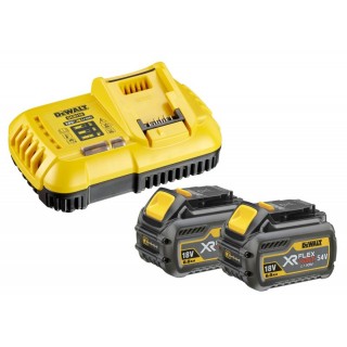 Nabíječka DeWALT FLEXVOLT+2 akumulátory – DCB118T2 