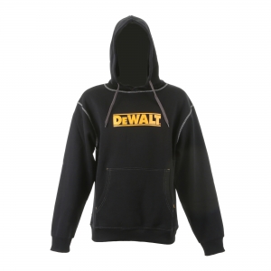 48911/L PÁNSKÁ MIKINA S KAPUCÍ DEWALT ORIGINAL ČERNÁ HOODED*