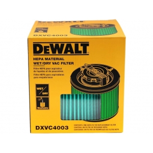 DEW100450 DXVC4003 Dewalt náhradní filtr hepa pro vysavače 15-30l