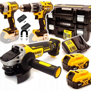 DeWALT DCK384P2T 18V kombo sada (DCD796, DCG405, DCF887)