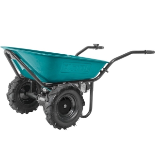 Kolečko dvoukolák s převodovkou aku EXTOL, 260kg, 100l, 40V Li-ion, 6Ah, 8791590