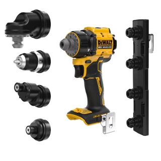 Vrtačka aku 18V s více hlavami DeWalt DCD803NT