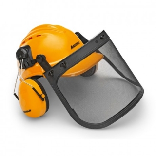 Lesnická přilba ARNOLD AZ122, kovová síťovina