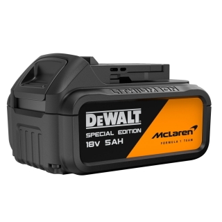 DCB184 MC DEWALT®  18V 5,0Ah XR LI-ION ZÁSUVNÝ AKUMULÁTOR McLAREN